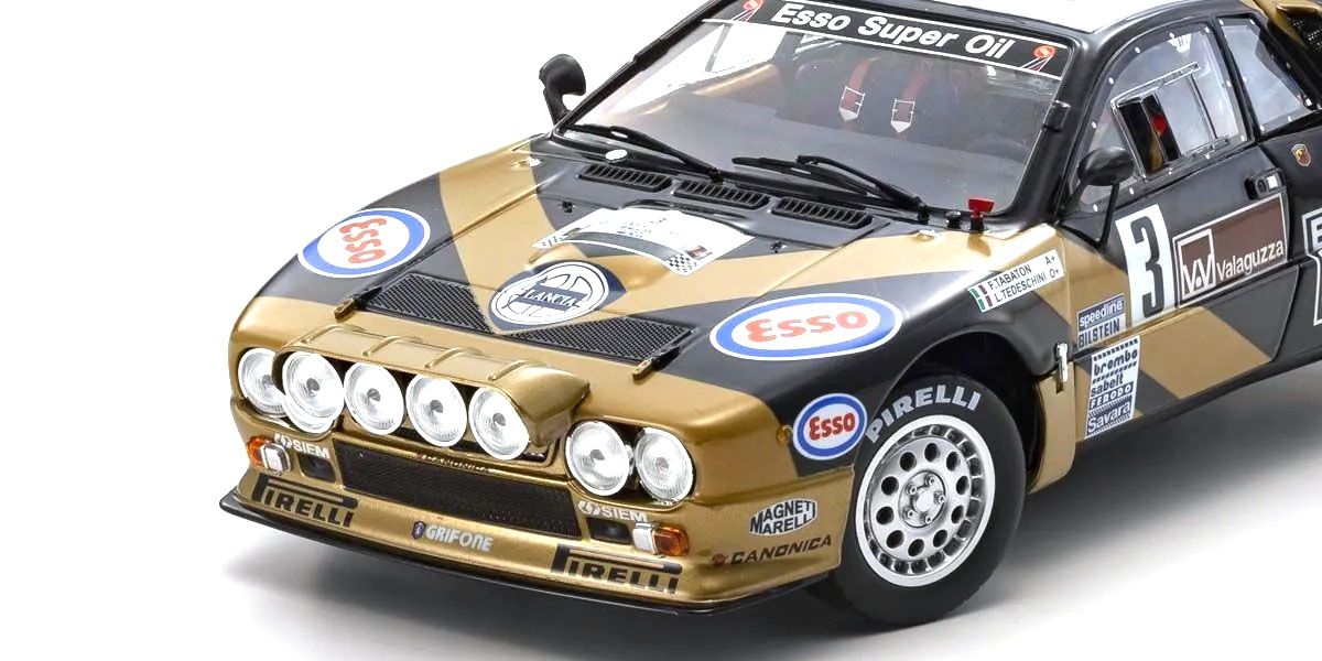 Lancia 037 Grifone ESSO #3 Tabaton/Tedeschini Targa Florio 1985 1:18 Kyosho