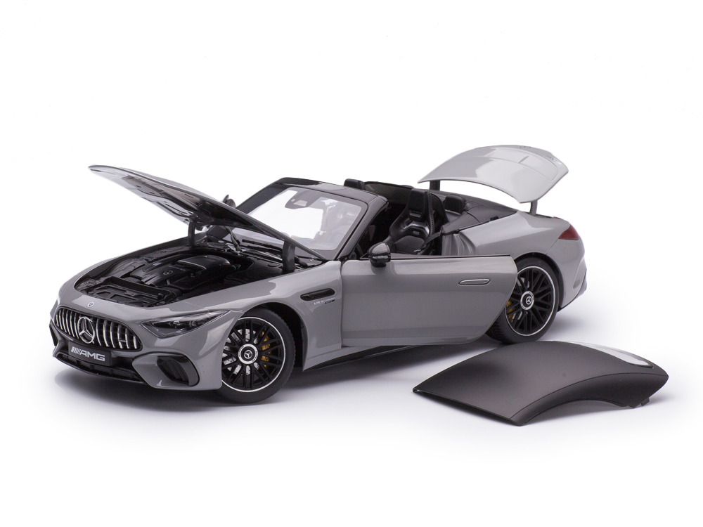 Mercedes-AMG SL 63 4Matic+ 2021 alpine grey 1:18 iScale