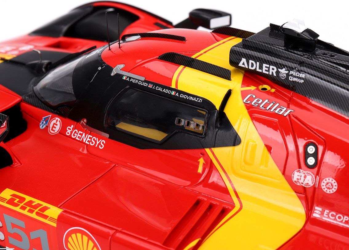 Ferrari 499 P #51 Team AF Corse 3rd WEC 6H Spa 2023 1:18 B.B.R. 