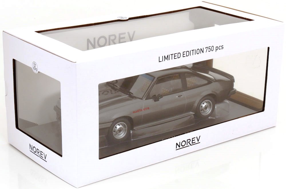 Opel Manta GT/E 1982 grey metallic 1:18 Norev
