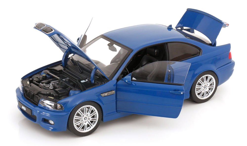 BMW M3 E46 2000 blue 1:18 Norev