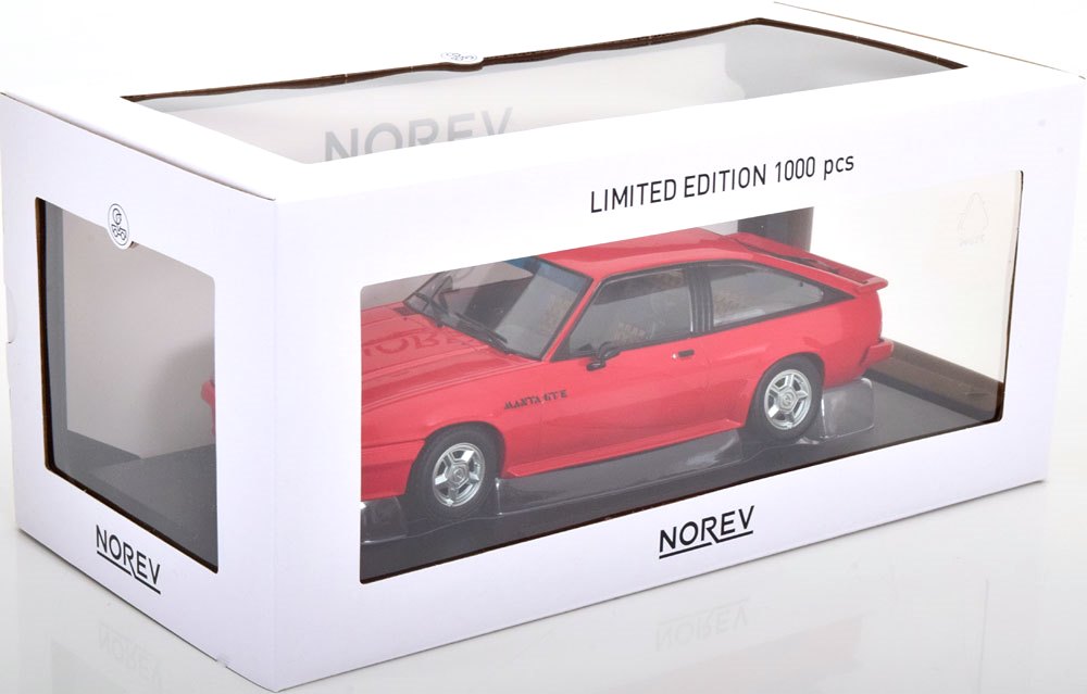 Opel Manta GT/E 1982 red 1:18 Norev