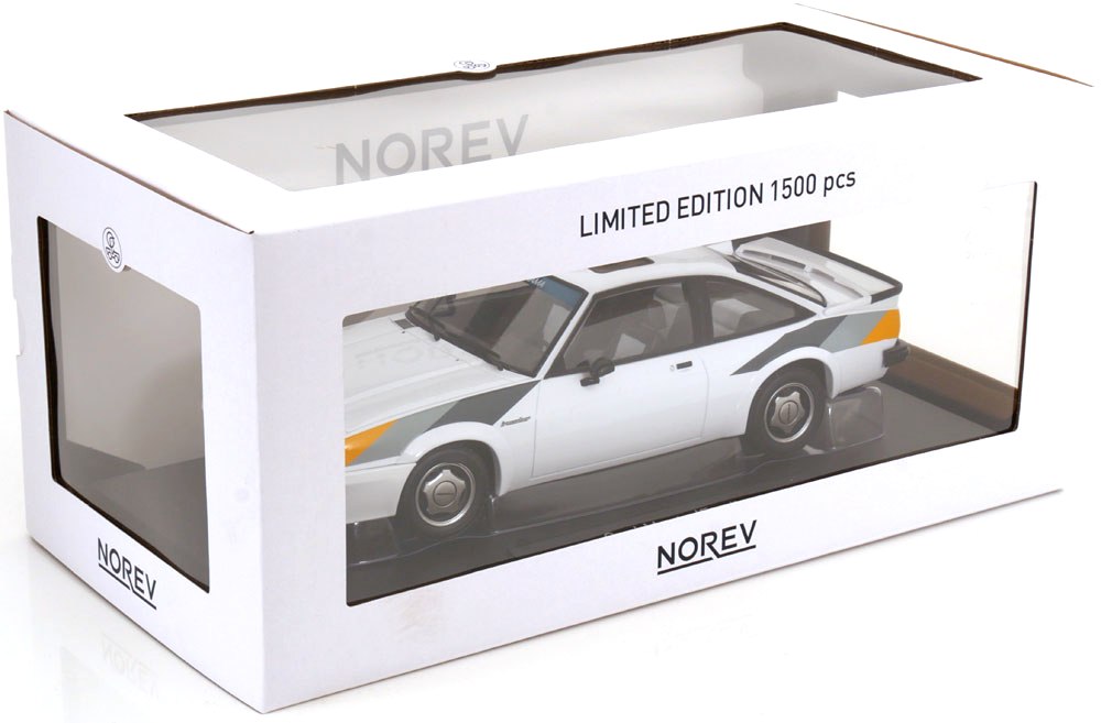 Opel Manta B Irmscher white 1:18 Norev