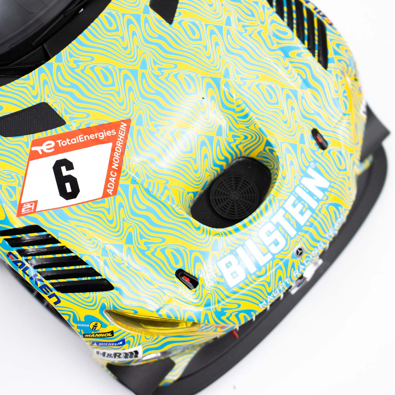 Mercedes-Benz AMG GT3 EVO Team Blistein by HRT #6 Qualification 24H Nürburgring 2022 1:18 Ixo Models