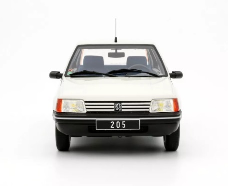 Peugeot 205 Junior 1988 Blanc Meije POWT 1:18 OttOmobile