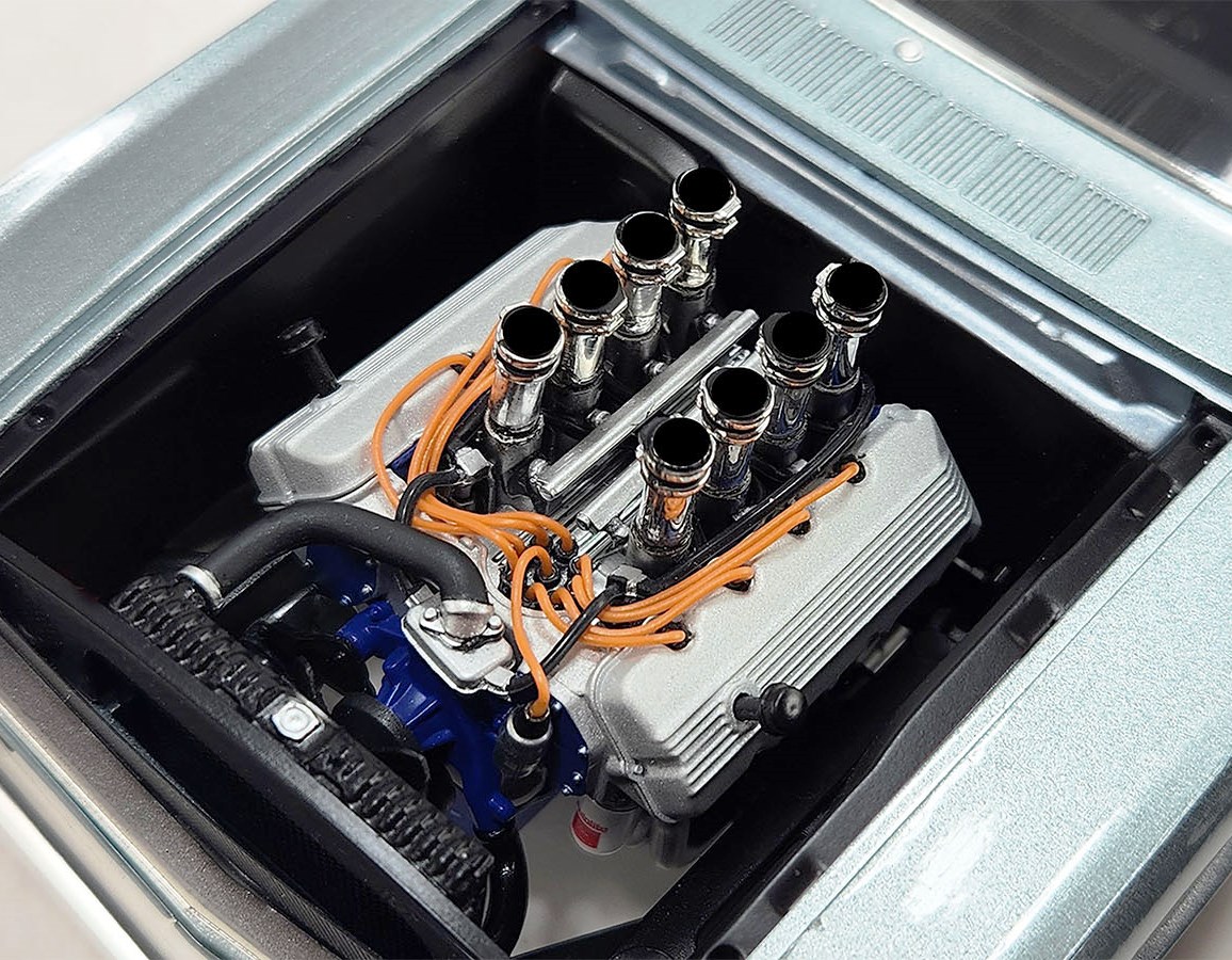 Ford Mustang AFX Les Ritchey 1965 silver 1:18 Acme Diecast