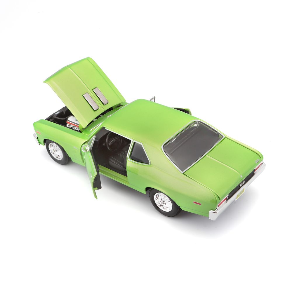 Chevrolet Nova SS 1970 green 1:24 Maisto