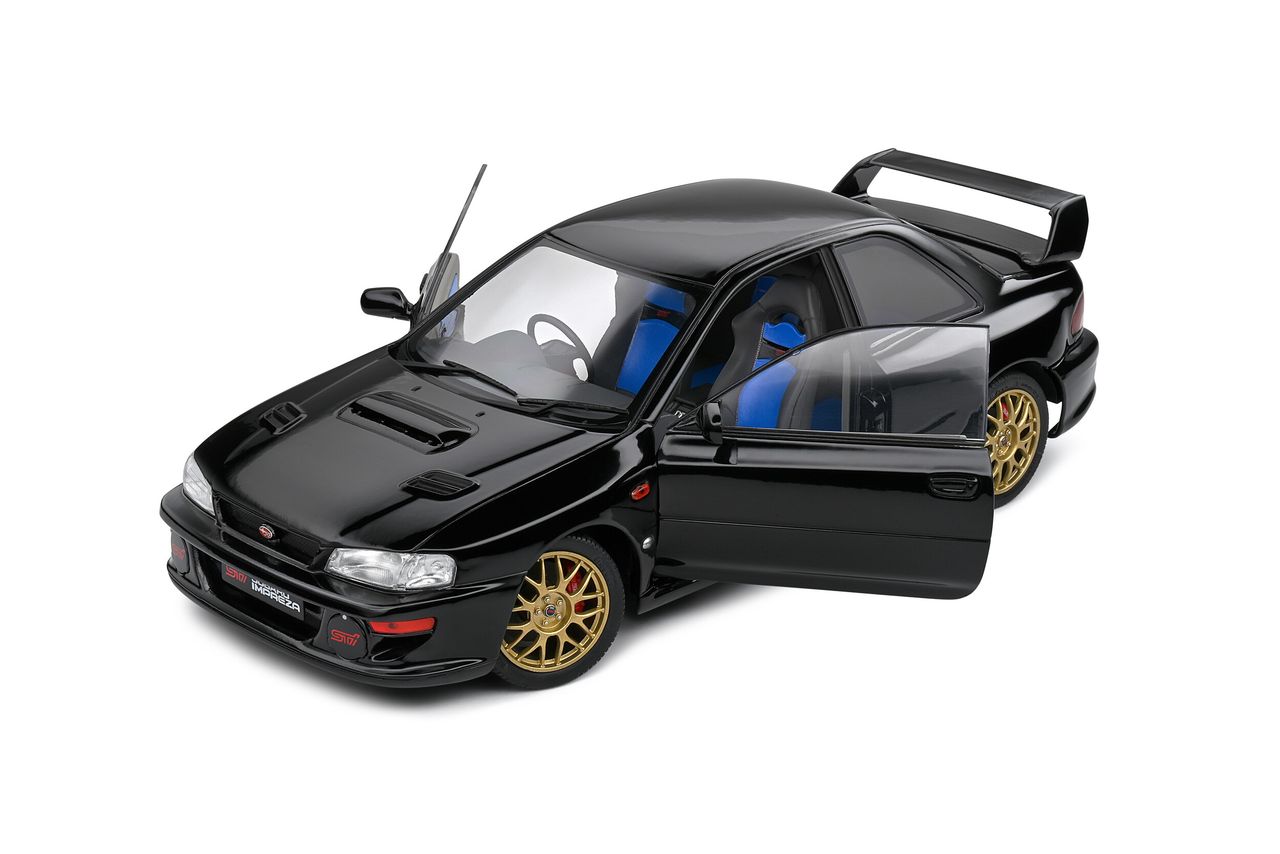 Subaru Impreza 22B 1998 black 1:18 Solido