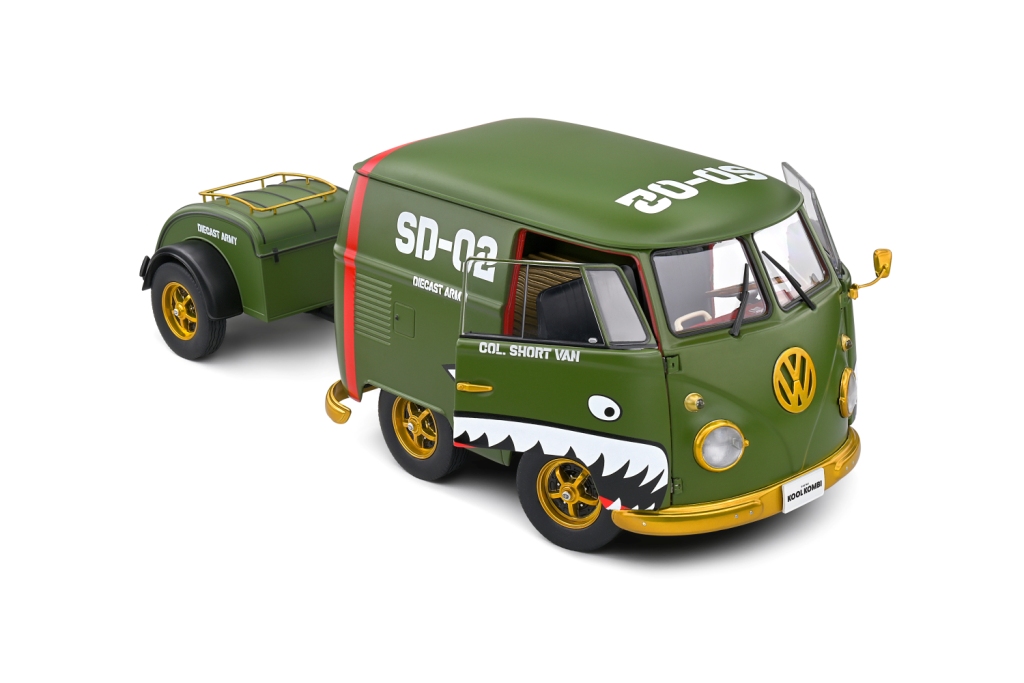 Volkswagen Kool Kombi 1950 green 1:18 Solido