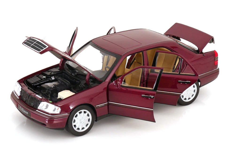 Mercedes-Benz C Klasse W202 1993 red 1:18 Norev