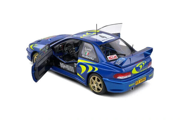 Subaru Impreza STI WRC #4 Liatti/Pons Winner Rally Monte-Carlo 1997 1:18 Solido