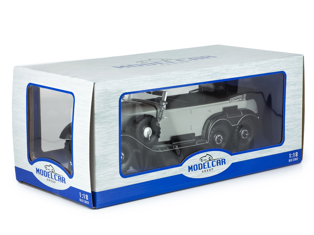 Mercedes-Benz G4 W31 1938 light grey/black 1:18 MCG Modelcar Group
