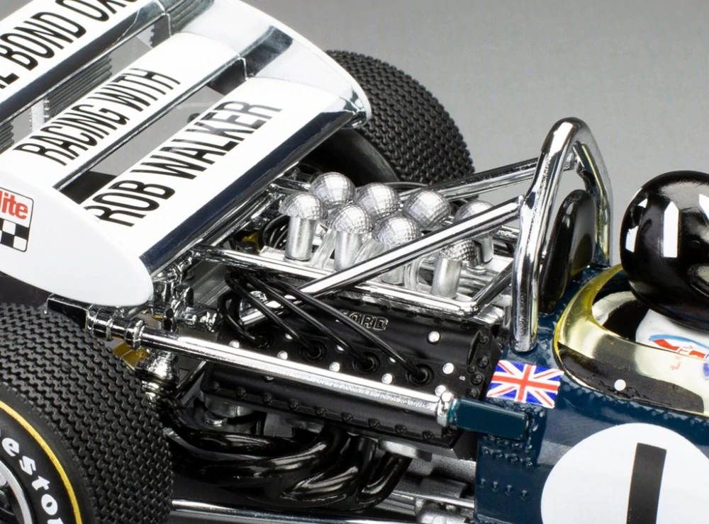 Lotus 49C F1 #1 G.Hill Monaco GP 1970 1:18 Quartzo