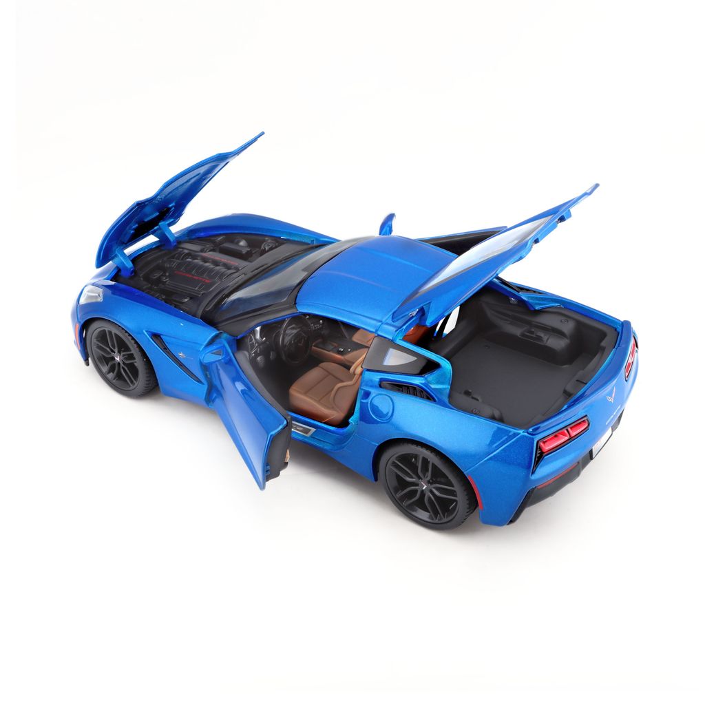 Chevrolet Corvette Stingray Z51 2014 blue 1:18 Maisto