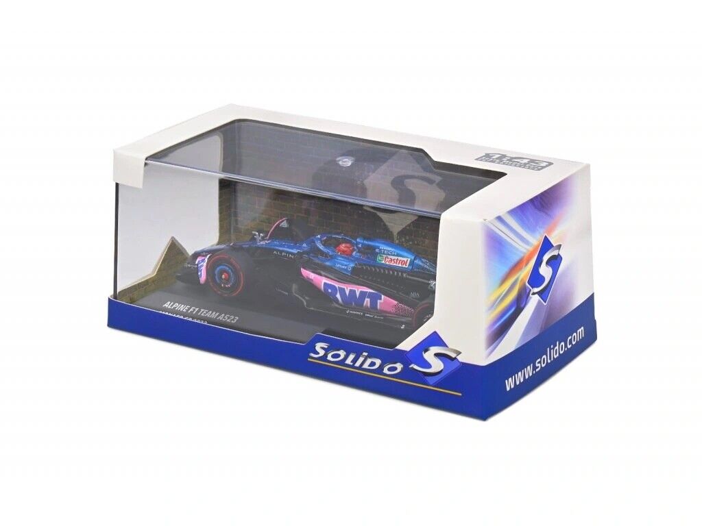 Renault F1 A523 Team BWT Alpine #31 E.Ocon 3rd Monaco GP 2023 1:43 Solido