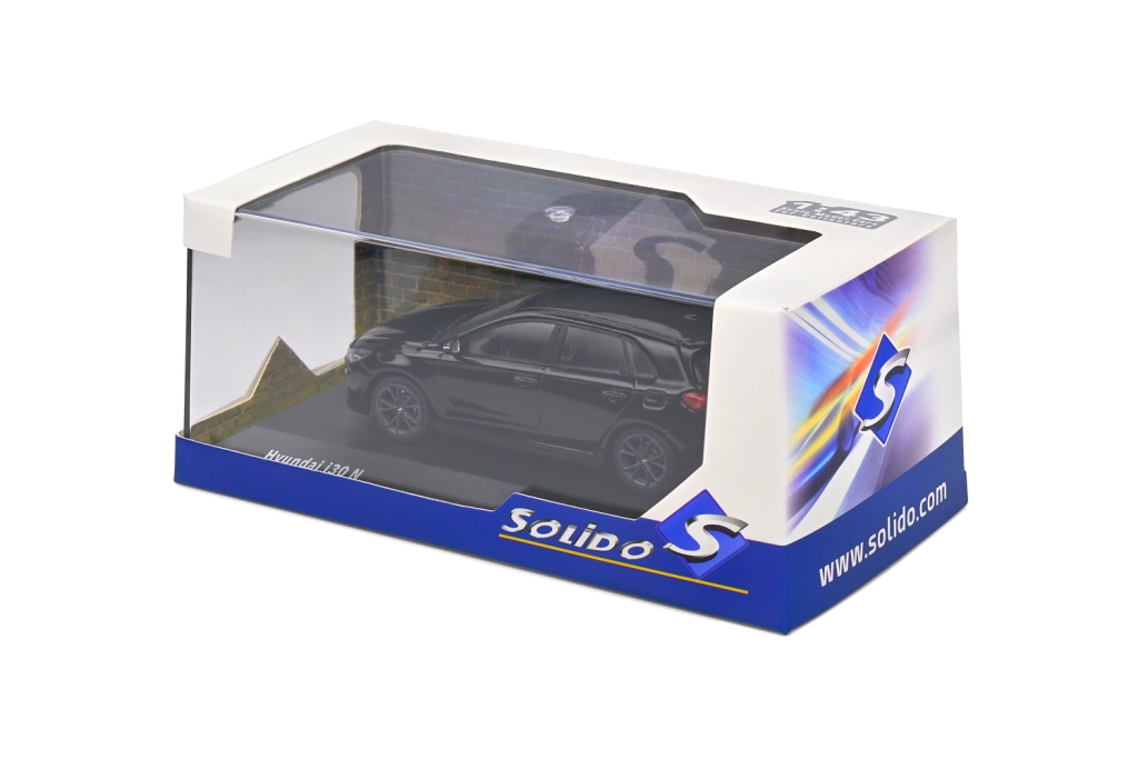 Hyundai i30N 2022 black 1:43 Solido