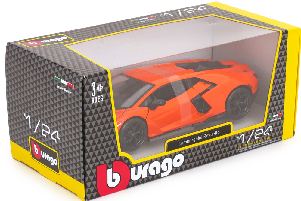 Lamborghini Revuelto orange 1:24 Bburago
