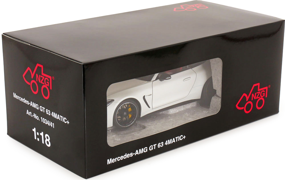 Mercedes-AMG GT 63 4Matic+ opalith white 1:18 NZG