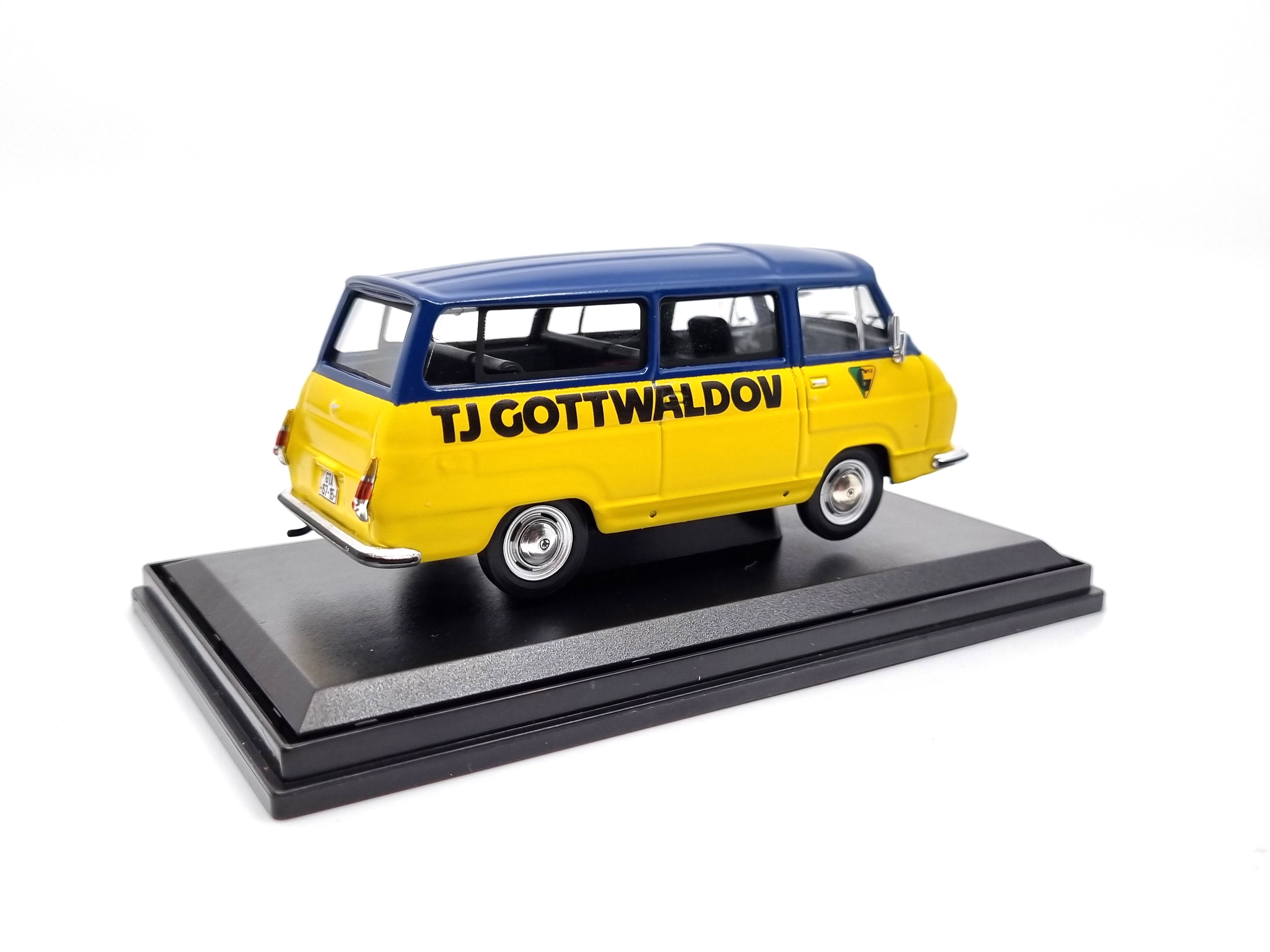 Škoda 1203 TJ Gottwaldov limitovaná edice "Hokej 88" 1:43 Svět autíček