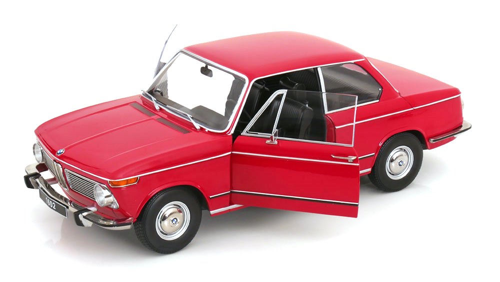 BMW 1602 1-Series 1971 red 1:12 KK Scale