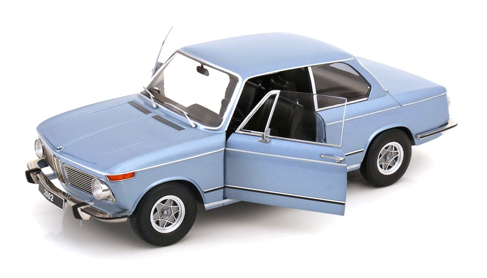 BMW 2002 1-Series 1971 light blue metallic 1:12 KK Scale