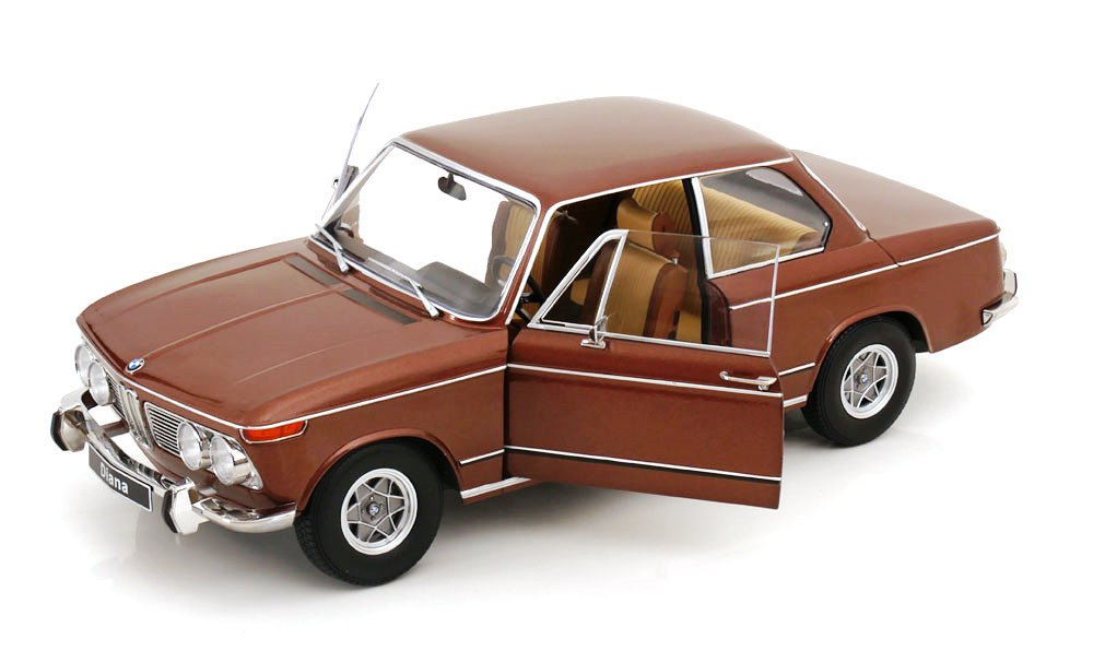 BMW 2002Ti Diana 1970 brown metallic 1:12 KK Scale