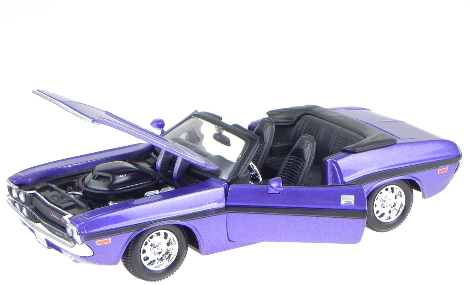 Dodge Challenger R/T Cabrio 1970 purple 1:24 Maisto