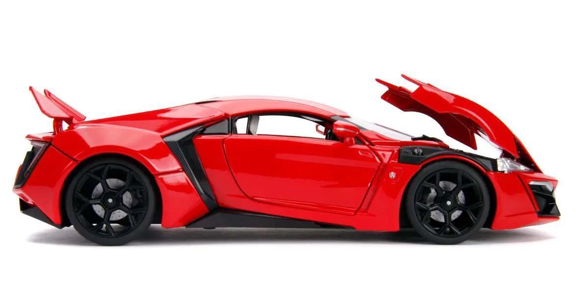 Lykan Hypersport Dom's Fast and Furious 7 2014 red 1:18 Jada Toys