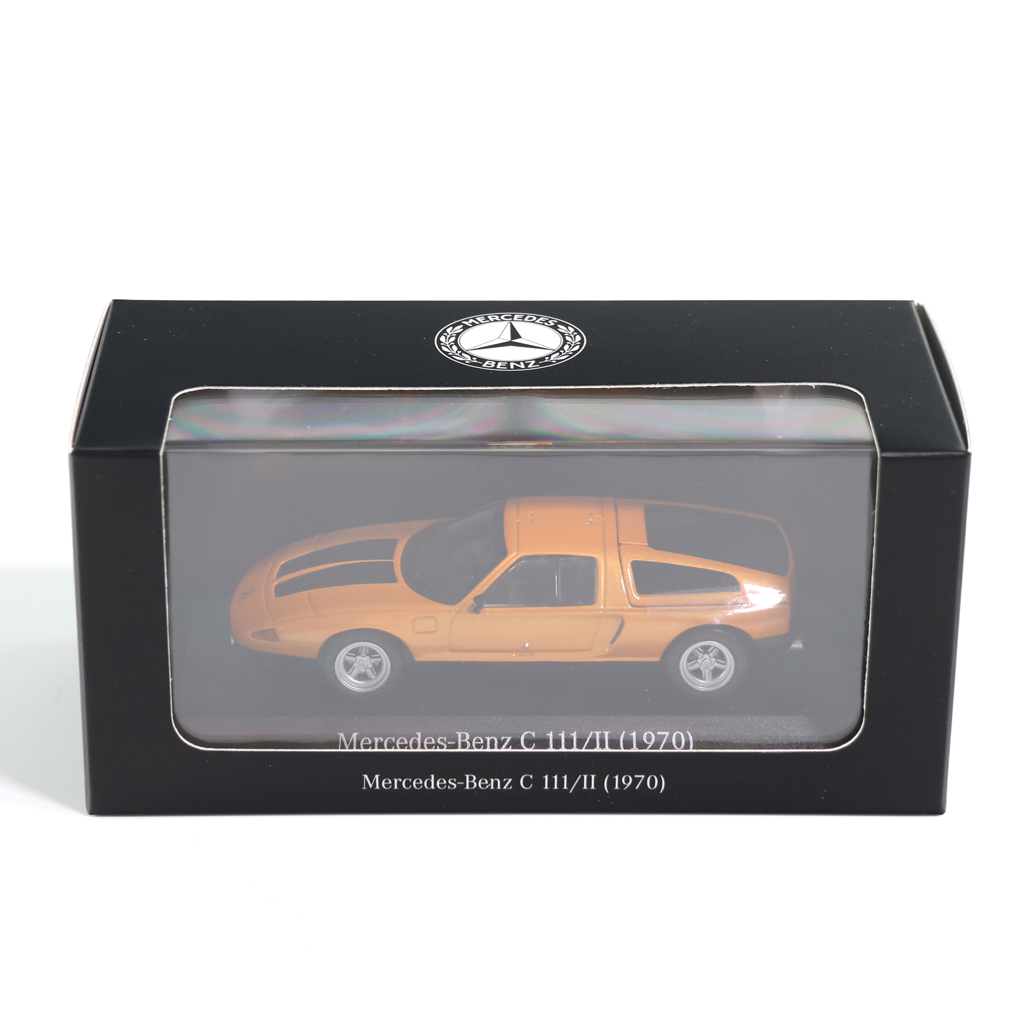 Mercedes-Benz Modellauto Exporimentalfahrzeug C 111/II 1970 1:43 Minichamps