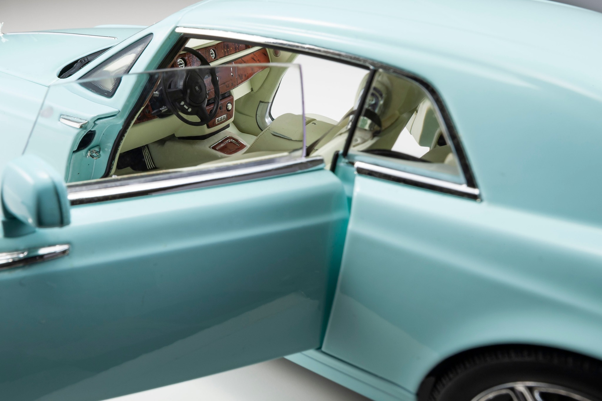 Rolls Royce Phantom Coupe 2-Door 2008 turquoise 1:18 Kyosho