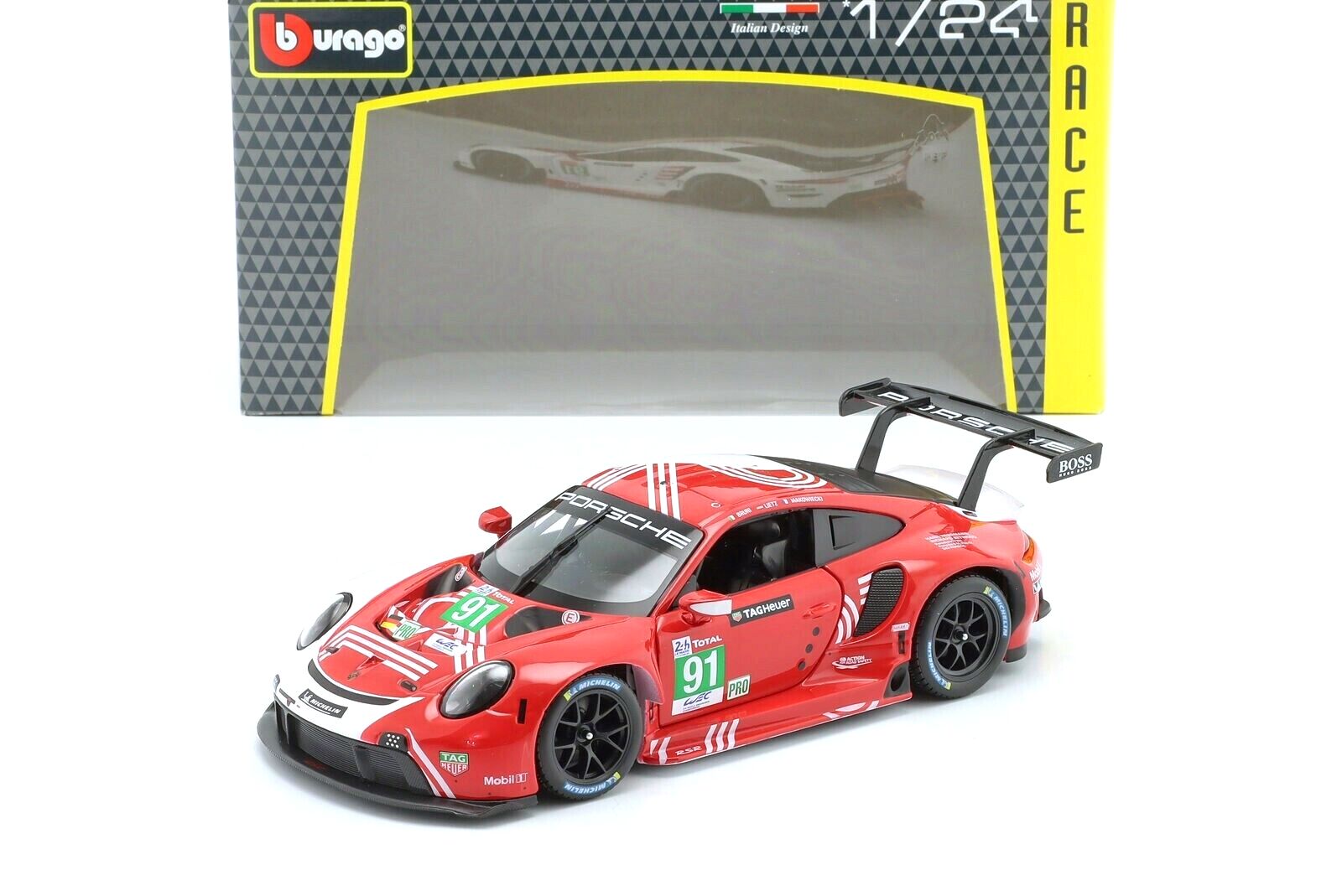 Porsche 911 RSR #91 24Hrs Le Mans 2020 1:24 Bburago