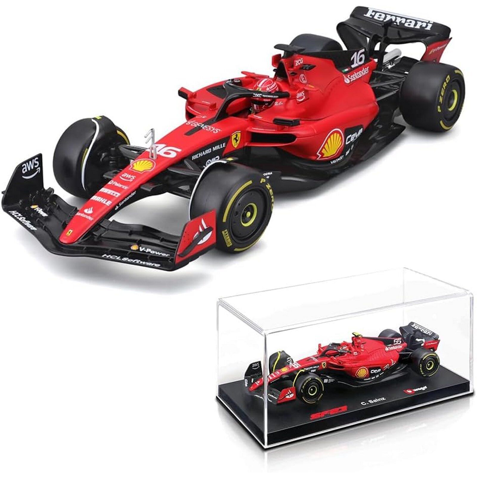 Ferrari F1 SF-23 #16 Ch.Leclerc 2023 1:24 Bburago