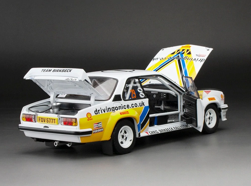 Opel Ascona 400 Rally #29 Blomqvist/Craig Rally Trackrod Historic Cup 2016 1:18 Sun Star