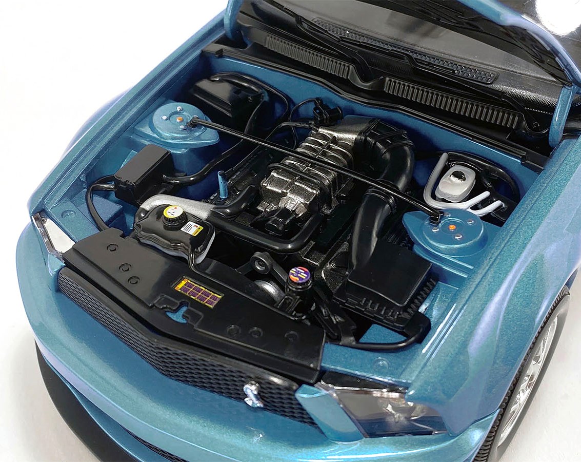 Shelby GT500 2007 windveil blue 1:18 Acme Diecast