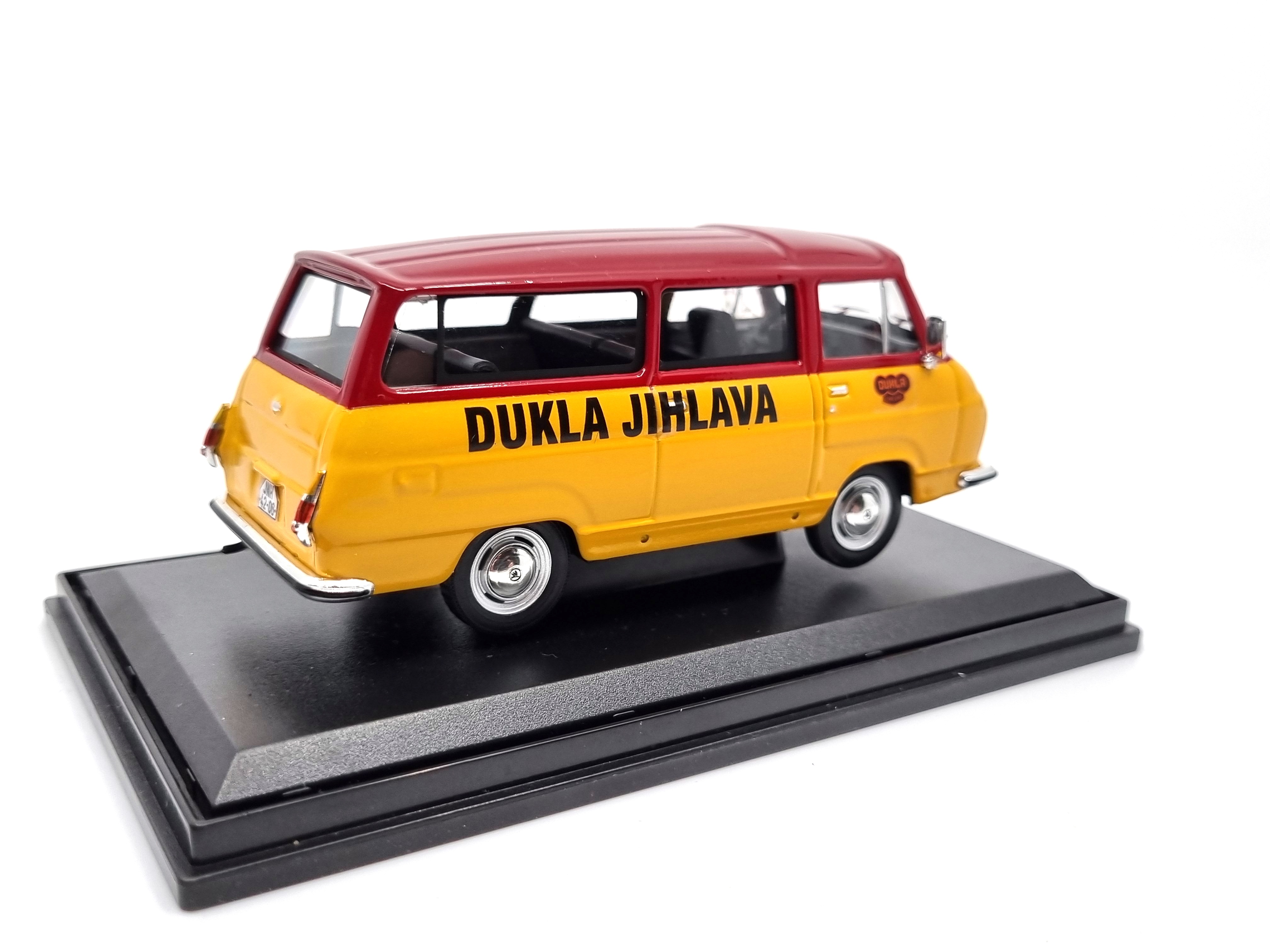 Škoda 1203 Dukla Jihlava limitovaná edice "Hokej 88" 1:43 Svět autíček