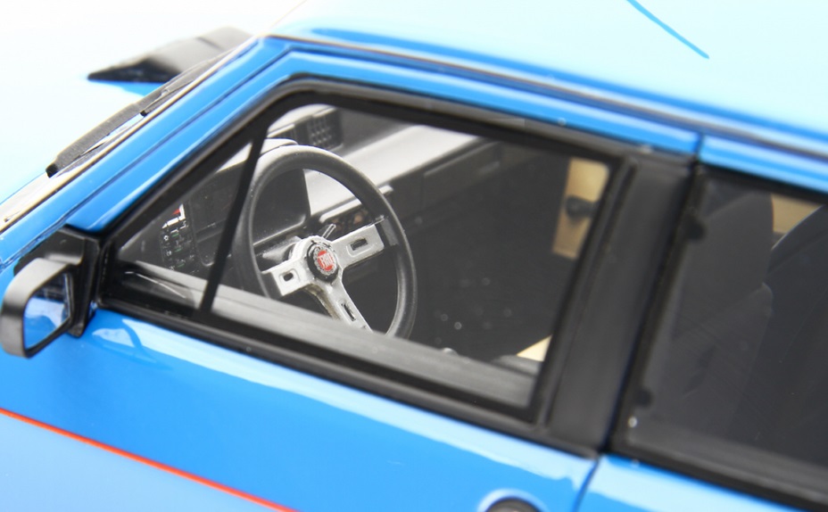Fiat Ritmo 105 TC 1981 blue 1:18 Laudoracing Model