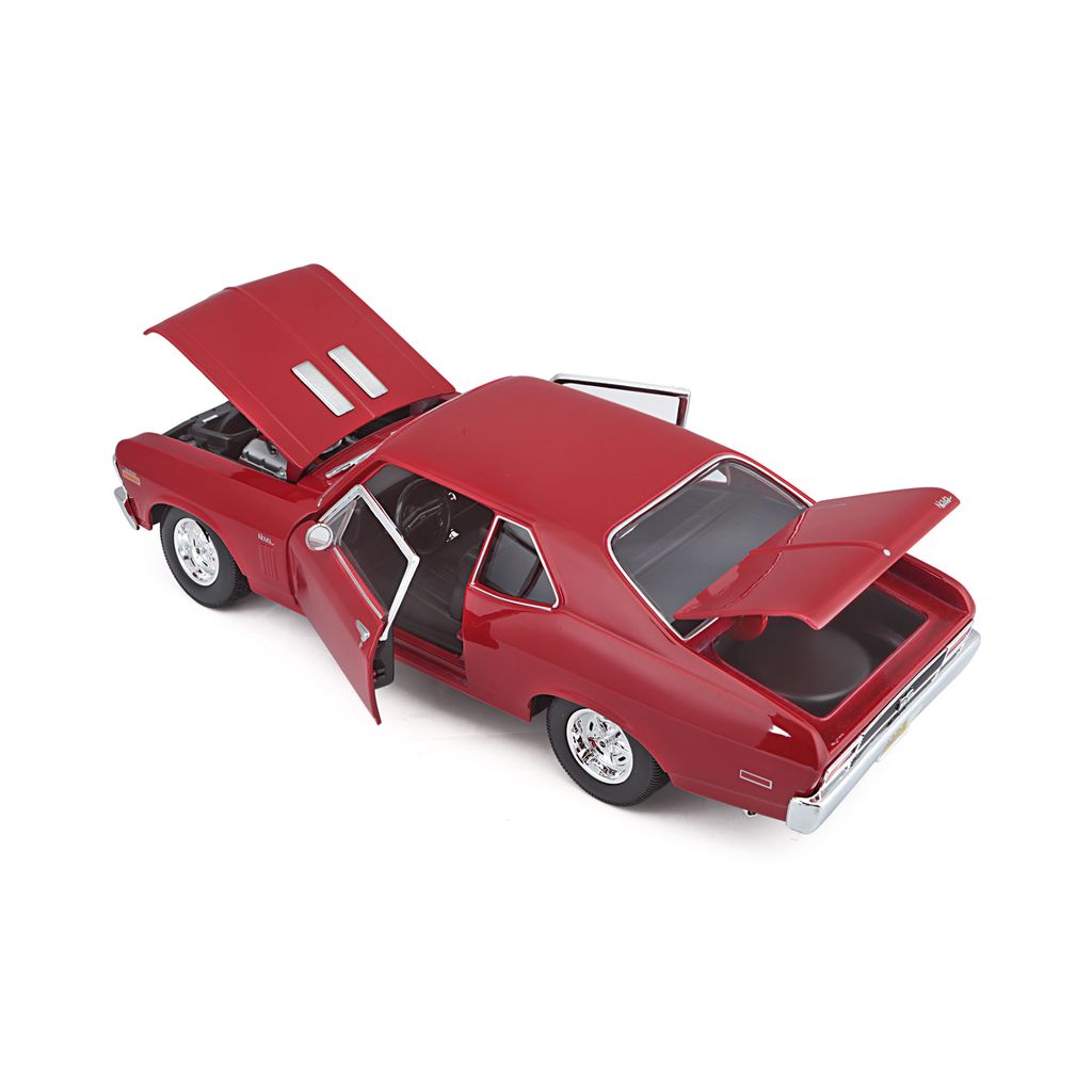 Chevrolet Nova SS coupe 1970 red 1:18 Maisto