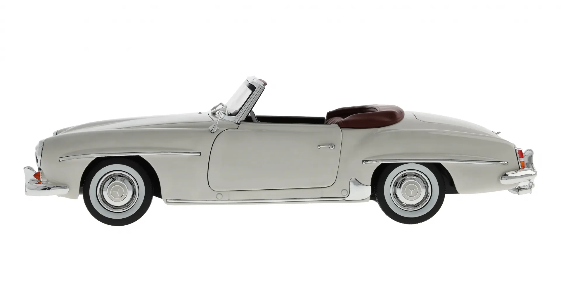 Mercedes-Benz 190 SL Roadstar W121 1954-1963 whitegrey 1:18 Norev