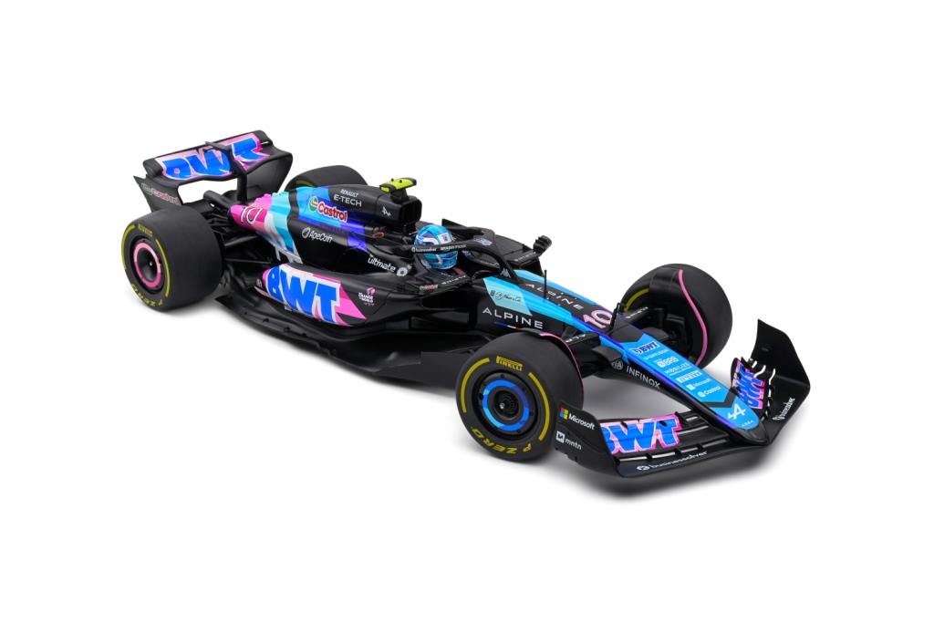 Alpine F1 A524 Team BWT Alpine #10 P.Gasly Monaco GP 2024 1:18 Solido