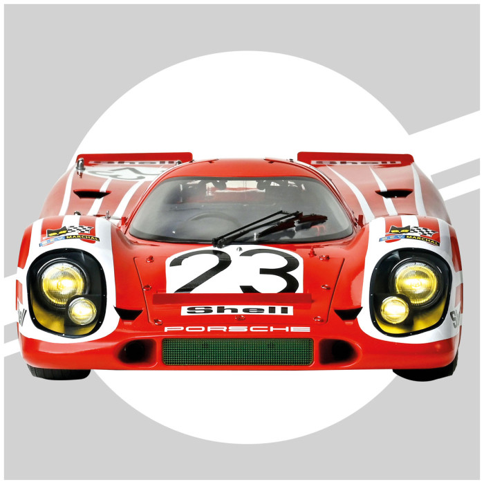 Porsche 917KH #23 Salzburg Winner 24H Le Mans 1970 1:8 Ixo Models 