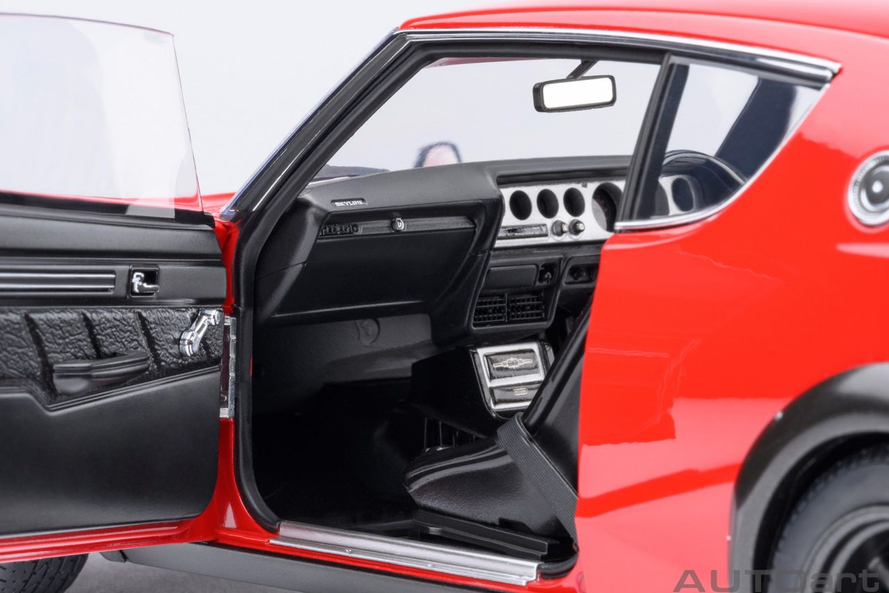 Nissan Skyline 2000 GT-R 1973 Tuned Version red 1:18 AUTOart