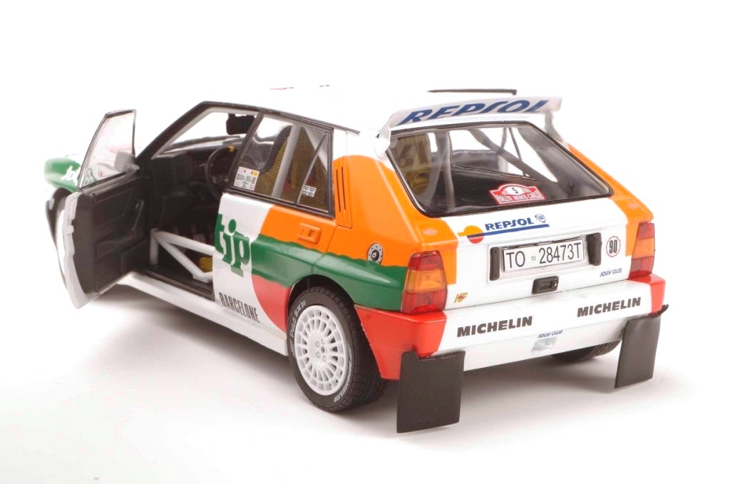 Lancia Delta HF Integrale #5 Aghini/Farnocchia Rallye Monte Carlo 1993 1:18 Solido