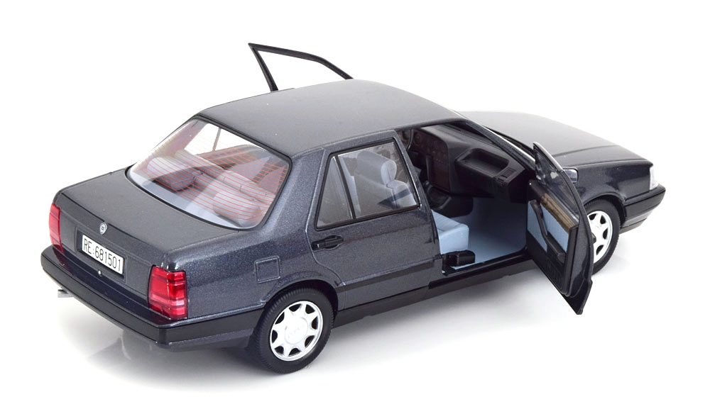 Lancia Thema Turbo 16V LX 2S 1991 black metallic 1:18 Mitica