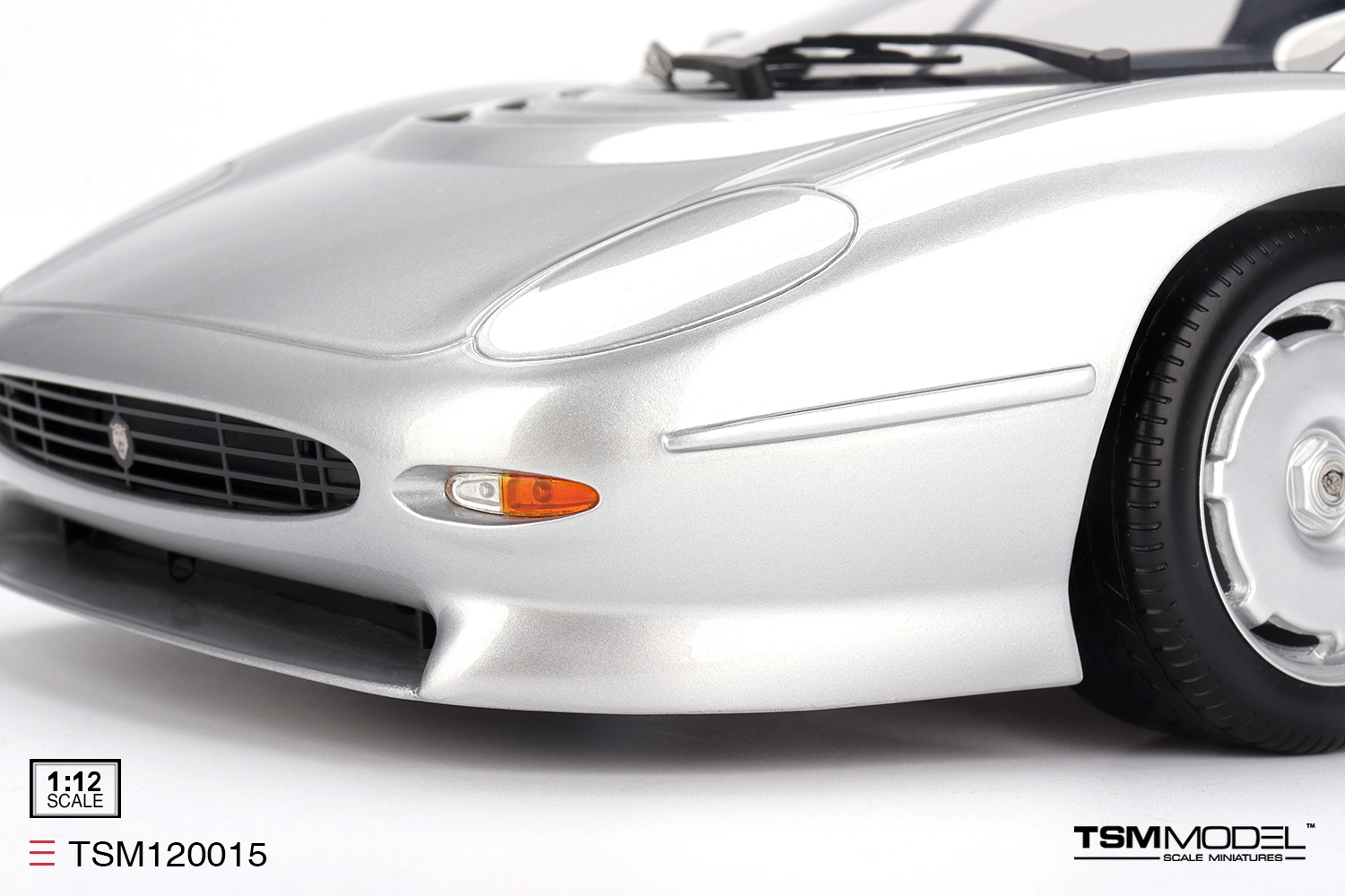 Jaguar XJ220 1992 Spa silver 1:12 TSM