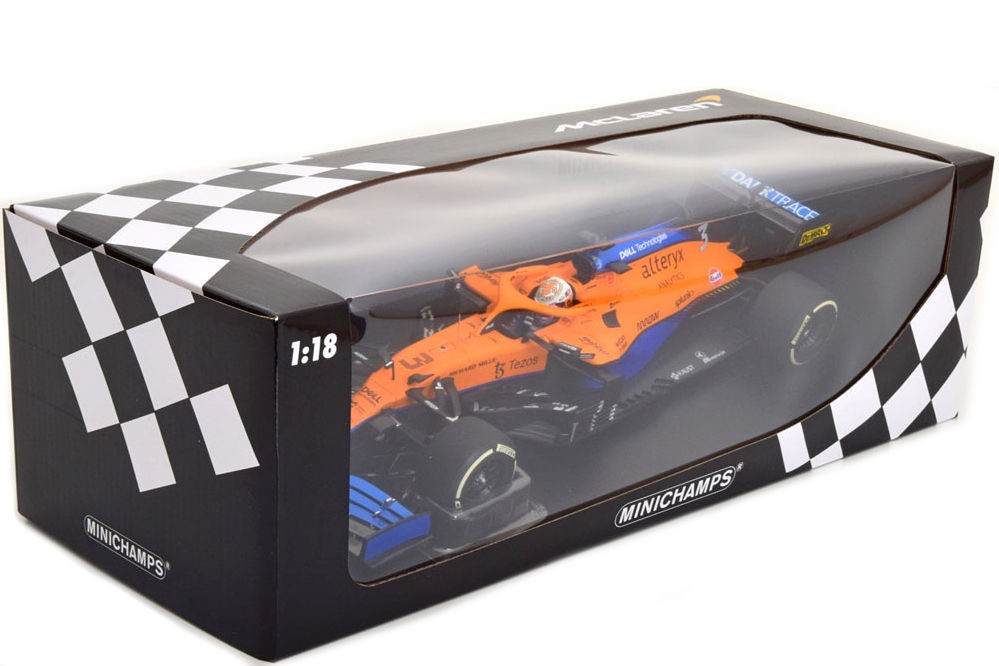McLaren F1 Team MCL35M #3 D.Ricciardo Winner Italian GP 2021 1:18 Minichamps 
