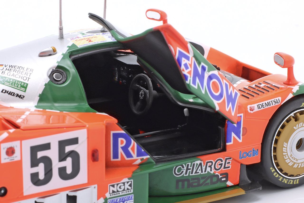 Mazda 787B #55 Weidler/Herbert/Gachot Winner 24H Le Mans 1991 with Collector Box 1:18 Werk83