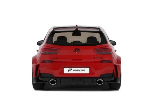 Prior Design Hyundai I30 N 2021 engine red 1:18 OttOmobile