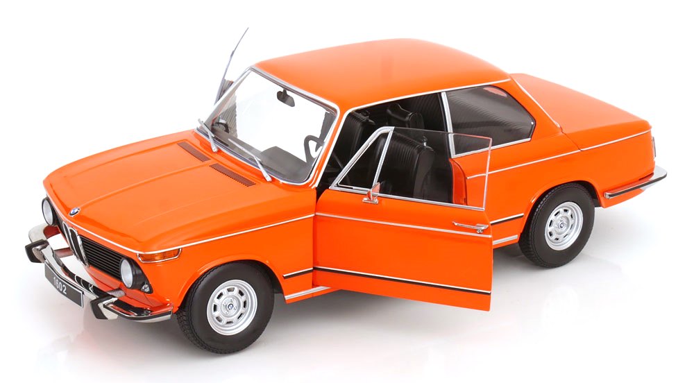 BMW 1602 2-Series 1974 orange 1:12 KK Scale