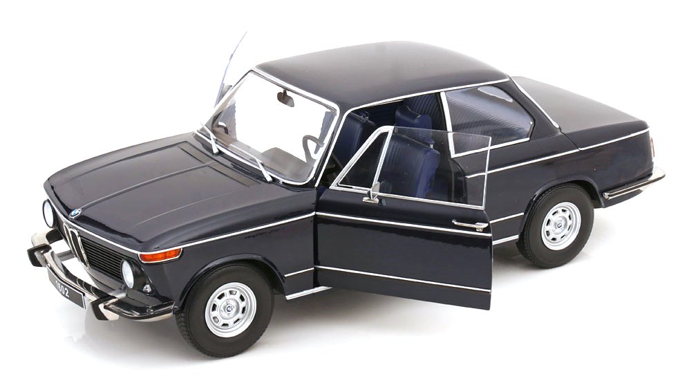 BMW 1602 2-Series 1974 dark blue 1:12 KK Scale