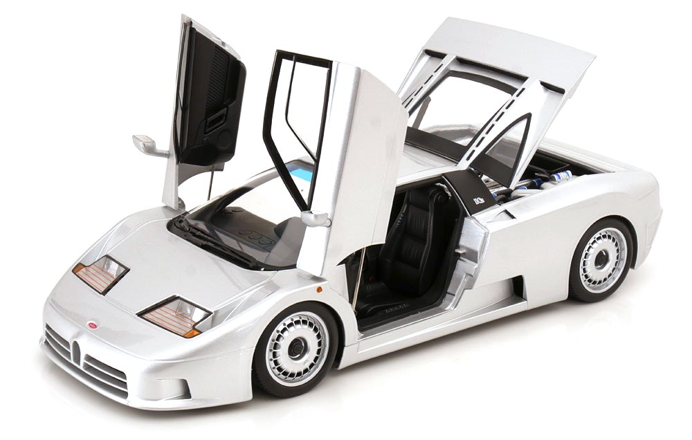 Bugatti EB110 1991 silver 1:12 KK Scale